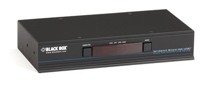 Black Box KV3004A KVM Switch - Single-Monitor, VGA, USB True Emulation, Audio, 4-Port
