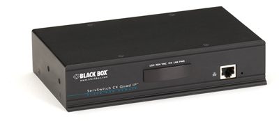 Black Box KV4161A ServSwitch CX Quad IP 16-Port CATx KVM Switch