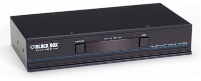 Black Box KV9804A ServSwitch Wizard DP 4-Port DisplayPort KVM Switch