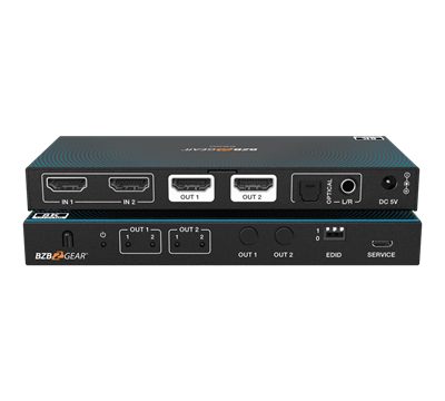 BZBGear BG-8K-22MA 2x2 8K HDMI 2.1 Matrix Switcher