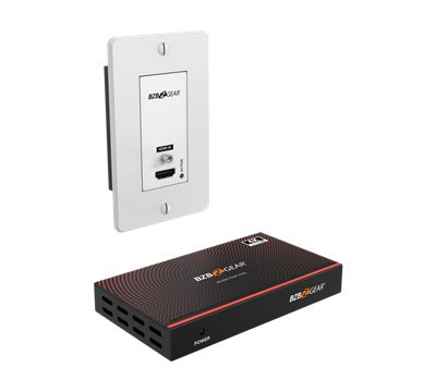 BZBGear BG-EXH-70WP-W HDMI Wall Plate Extender Kit