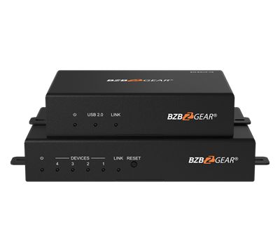 BZBGear BG-EXUF 4-Port USB Extender over Fiber