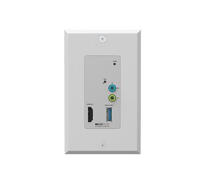 BZBGear BG-IPGEAR-XTREME-W-R Wall Plate Decoder