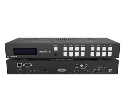 BZBGear BG-PSC6X2-4K Presentation Switcher and Scaler