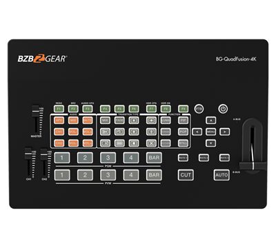 BZBGear BG-QuadFusion-4K Production Switcher