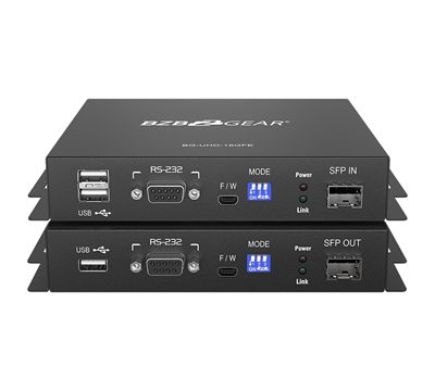 BZBGear BG-UHD-18GFE HDMI KVM Fiber Extender Kit