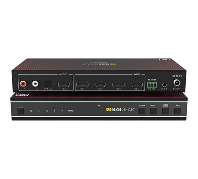 BZBGear BG-UHD-MVS41A 4x1 Seamless Switcher and Multiviewer