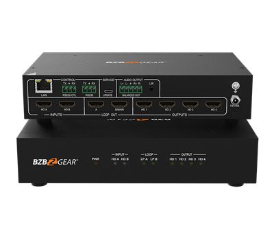 BZBGear BG-UHD-VW24 4K Video Wall Processor for Four Displays