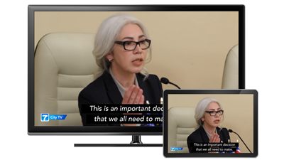 Cablecast Closed Captioning Service Single Hour