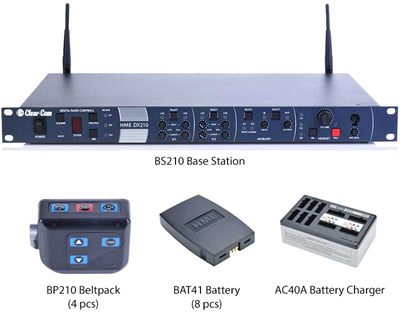 Clear-Com 4-Up DX210 System
