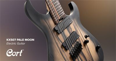 Cort Guitars Cort KX507MS Pale Moon Electric Guitar