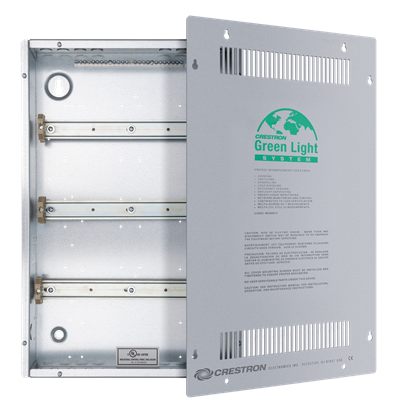 Crestron DIN-EN-3X18 Enclosure for DIN Rail Devices, 3 DIN Rails, 18 M Wide