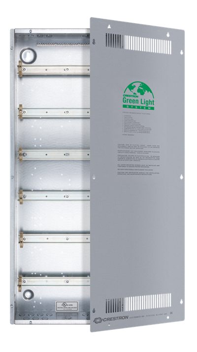 Crestron DIN-EN-6X18 Enclosure for DIN Rail Devices, 6 DIN Rails, 18 M Wide