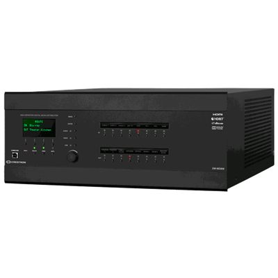Crestron DM-MD8X8 A modular 8x8 matrix that switches everything