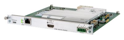 Crestron DM-NVX-D30C DM NVX 4K60 4:4:4 HDR Network AV Decoder Card
