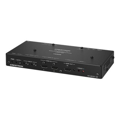 Crestron HD-MD2X1-8K 2x1 8K AV Switcher and Smart Display Controller