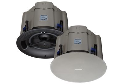 Crestron Saros ICS8T 8 in. In-Ceiling Subwoofer, White Textured