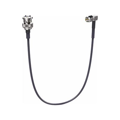 Deity Right-Angle SMA to BNC RF Jumper Cable, 45 cm