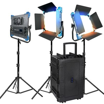 Dracast Pro Series II LED1000 Bi-Color LED 3 Light Kit
