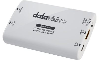 Datavideo CAP-2A HDMI to USB-C Capture Box