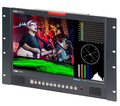 Datavideo TLM-170KR 17 inch 4K Rack Mount ScopeView Monitor