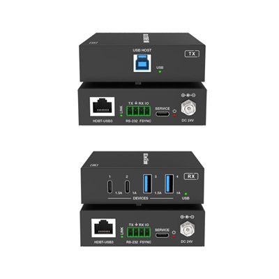 DVDO Xtend-USBC-USB-100L 1-Host USB-C & USB-A 3.0 100m Extender over HDBaseT
