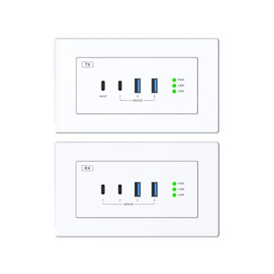 DVDO Xtend-USBC-USB-EUWW-1 1-Host USB-C & USB 3.2 Gen 1 100m Extender over HDBaseT (EU/UK WP Tx to WP Rx)