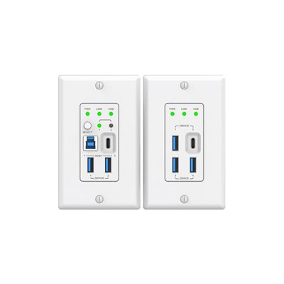 DVDO Xtend-USBC-USB-WW-1 2-Host USB-C & USB 3.2 Gen 1 100m Extender over HDBaseT