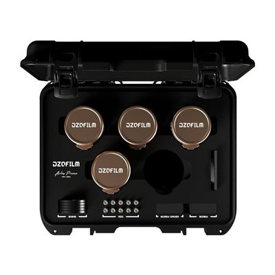 Dzofilm Arles Lustre 4-Lens Set (25/35/50/75mm) Cine Lens Set