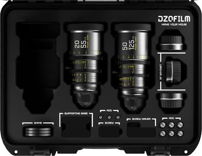 Dzofilm Pictor Zoom 2-Lens Set (20-55/50-125mm) Cine Lens Set
