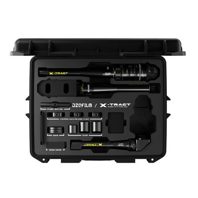 Dzofilm X-Tract 3-Lens Set Detachable (18-28mm 0 deg/90 deg/360 deg) Cine Lens Set