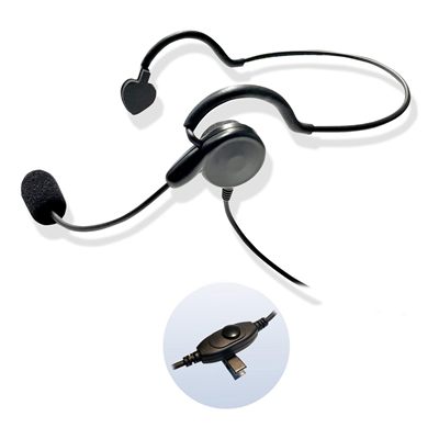 Eartec Cyber Headset with Inline PTT for Scrambler