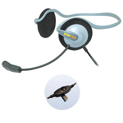 Eartec Monarch Headset with Inline PTT for Scrambler