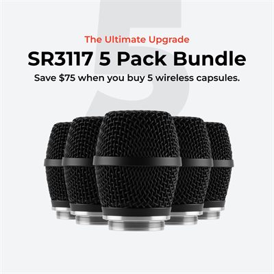 Earthworks SR3117 Wireless Microphone Capsule