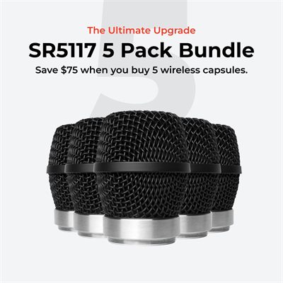 Earthworks SR5117 Wireless Microphone Capsule for Sennheiser