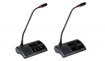 Eiki EWDC/EWDD Wireless Digital Discussion Unit Battery-Powered Wireless Conference Microphone