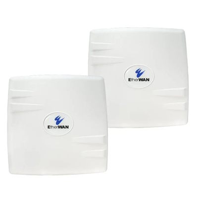 EtherWAN EasyLink Series Preconfigured IP67 300Mbps Wireless Bridge Kit