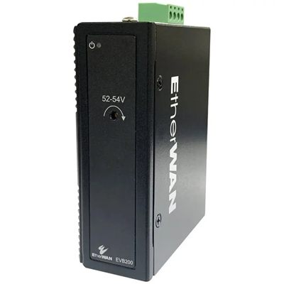 EtherWAN EVB200 Hardened Voltage Booster for PoE Applications