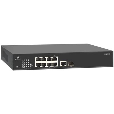 EtherWAN EX19082 Smart Managed 10-Port Gigabit PoE Ethernet Switch