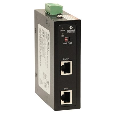 EtherWAN PoE-Powered Power Supply (SPL90BT) Hardened PoE-Powered Power Supply