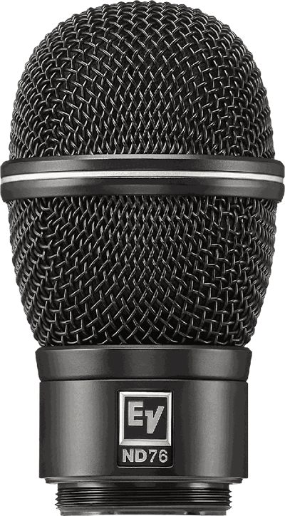 Electro-Voice ND76-RC3 Thread-On Wireless Microphone Head with ND76 Cardioid Capsule