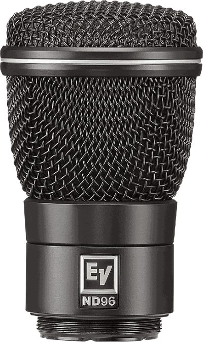 Electro-Voice ND96-RC3 Thread-On Wireless Microphone Head with ND96 Supercardioid Capsule