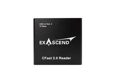 Exascend CFast 2.0 Single-Slot Card Reader, 10 Gbps