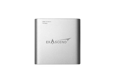 Exascend Essential 4-in-1 Multi-Slot Card Reader, 10 Gbps