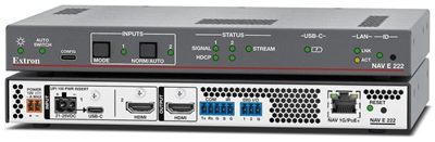 Extron NAV E 222 1G Pro AV over IP Switching Encoder with USB-C and HDMI