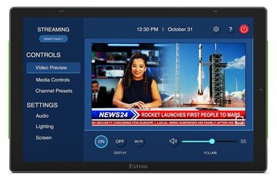 Extron TLP Pro 1035M 10.1" Wall Mount TouchLink Pro Touchpanel
