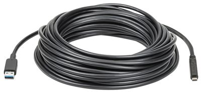Extron USBA-C ProMax P/100 USB-A to USB-C 10Gbps Optical Cable, Plenum, 100 ft