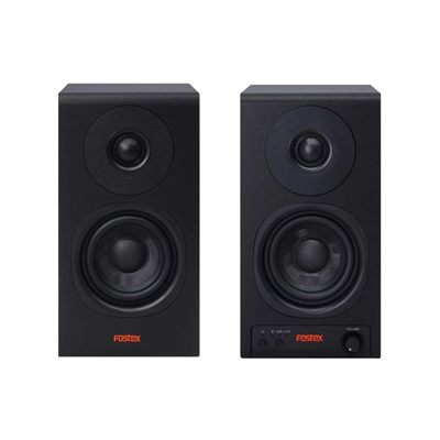 Fostex PM0.3BD Two-Way Active Speakers with Bluetooth and USB DAC (Pair)