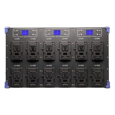 Fxlion 12 CH Smart Wall Charger - 16.8V / 4A V-Mount