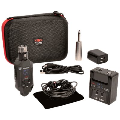Galaxy Audio ASD-700 Digital UHF Wireless In-Ear Monitor System